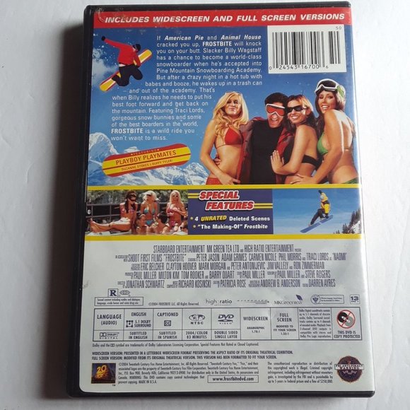 Frost Bite DVD - Traci Lords - Picture 2 of 3